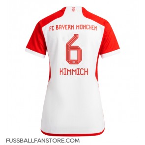 Bayern Munich Joshua Kimmich #6 Replik Heimtrikot Damen 2023-24 Kurzarm